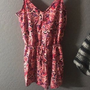Flower print sun dress
